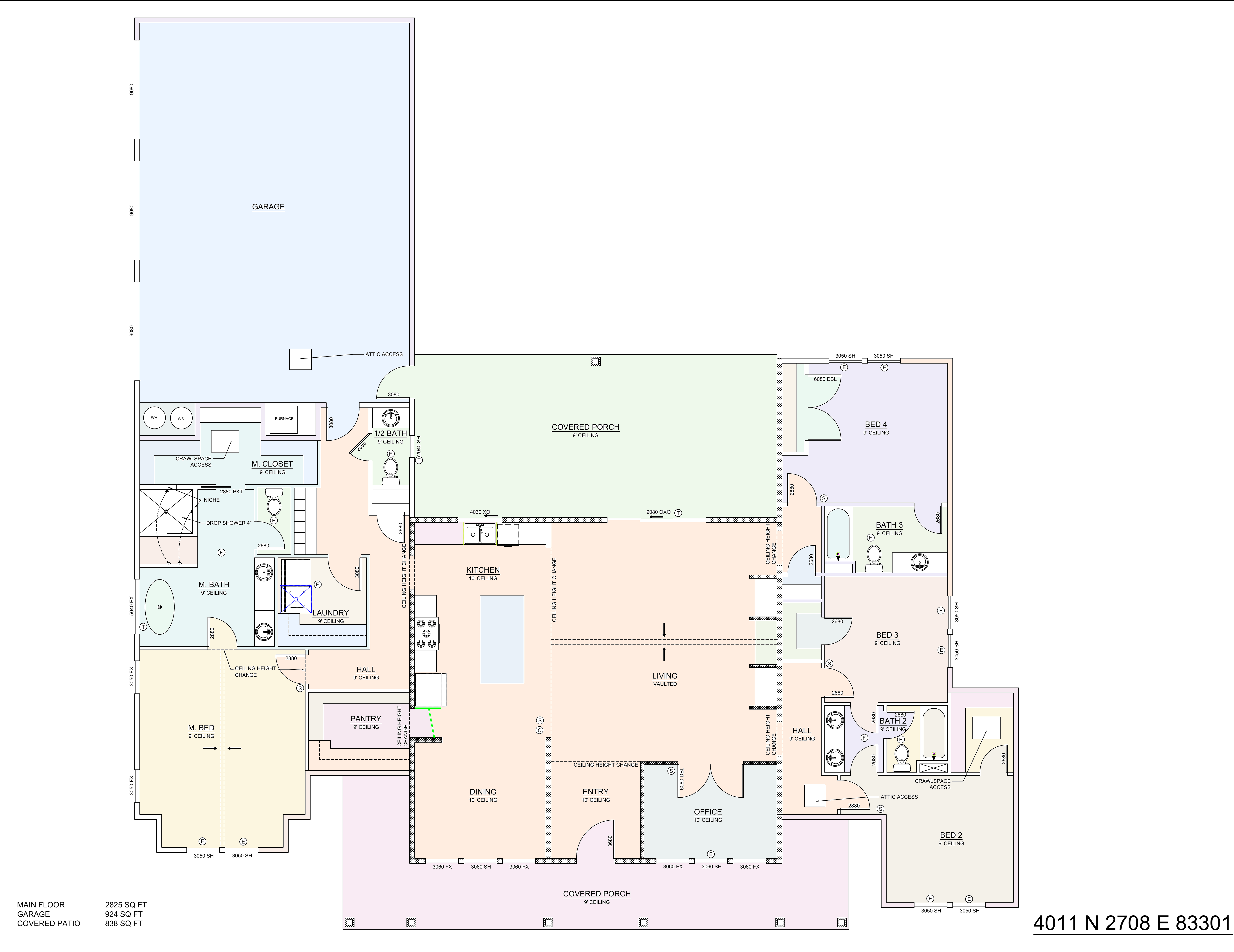 Pinehurst floor plan