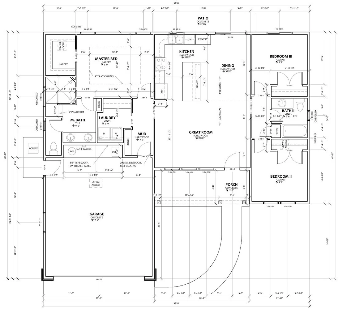 Ponderosa floor plan