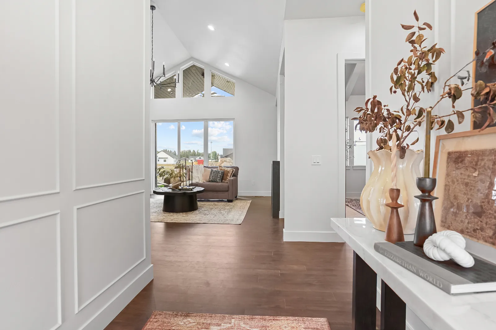 Interior of a custom Heglar Creek home